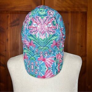 Boutique Vibrant Floral Women's Casual Baseball Cap Lily Pulitzer Vibes Summer
